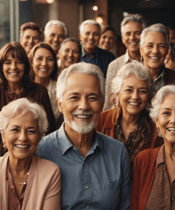 Senior in-person speeding dating event